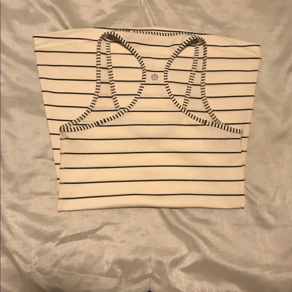 Lululemon striped cool racerback (rare lulu) 4